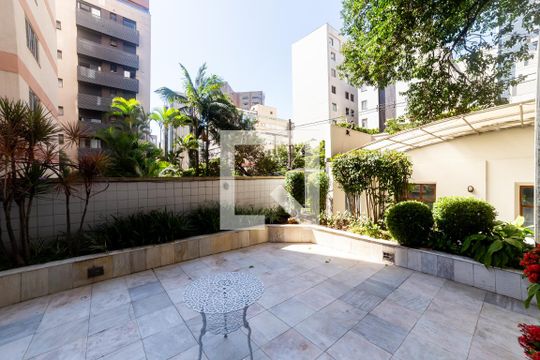 Área comum de apartamento à venda com 4 quartos, 118m² em Funcionários, Belo Horizonte