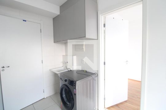 Área de Serviço de apartamento para alugar com 1 quarto, 27m² em Jardim Cidalia, São Paulo