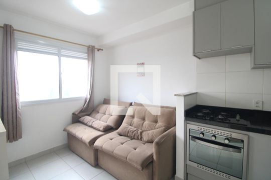 Sala de apartamento para alugar com 1 quarto, 27m² em Jardim Cidalia, São Paulo