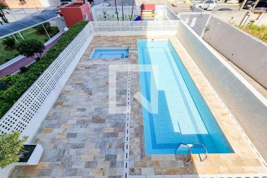 Área comum - Piscina de apartamento para alugar com 3 quartos, 72m² em Conjunto Residencial Trinta E Um de Marco, São José dos Campos