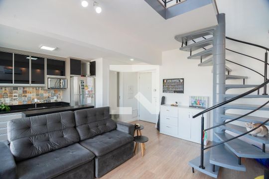 Sala de apartamento à venda com 1 quarto, 65m² em Ipiranga, São Paulo