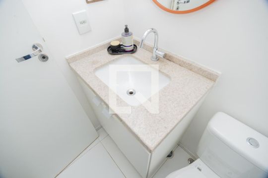 Lavabo Sala de apartamento à venda com 1 quarto, 65m² em Ipiranga, São Paulo