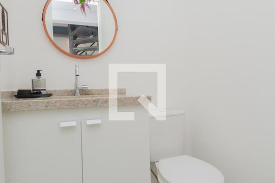 Lavabo Sala de apartamento à venda com 1 quarto, 65m² em Ipiranga, São Paulo