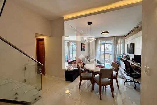 Sala 1 de apartamento à venda com 4 quartos, 144m² em Copacabana, Rio de Janeiro