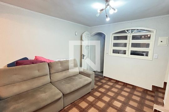 Sala de casa à venda com 3 quartos, 210m² em Vila Camilópolis, Santo André