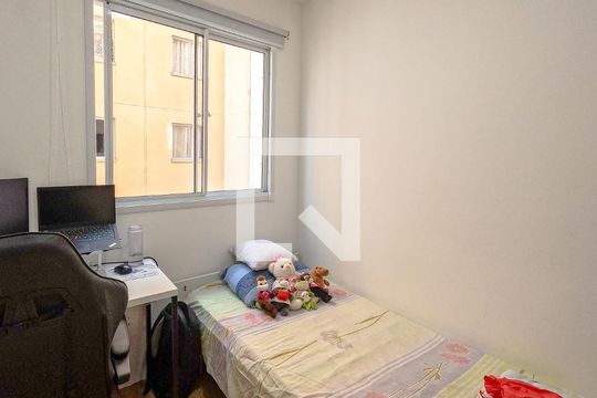 Quarto 2 de apartamento para alugar com 2 quartos, 33m² em Piqueri, São Paulo