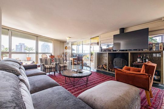 Sala 2 de apartamento à venda com 3 quartos, 306m² em Sumaré, São Paulo