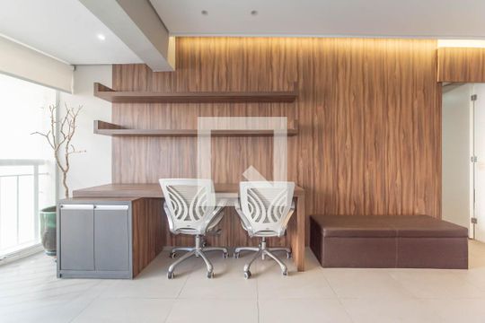 Sala de apartamento para alugar com 3 quartos, 146m² em Brooklin, São Paulo