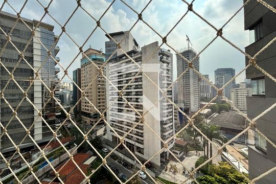 Vista de apartamento à venda com 3 quartos, 86m² em Vila Olímpia, São Paulo