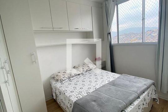 Quarto 1 de apartamento para alugar com 2 quartos, 34m² em Brasilândia, São Paulo
