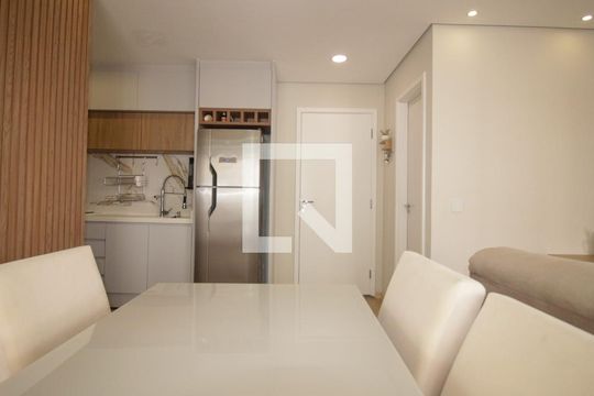 Sala/Cozinha de apartamento à venda com 1 quarto, 38m² em Vila Formosa, São Paulo