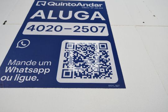 Placa QR Code de casa para alugar com 2 quartos, 116m² em Bosque, Campinas