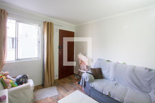 Sala de apartamento para alugar com 2 quartos, 50m² em Jardim Novo Santo Amaro, São Paulo