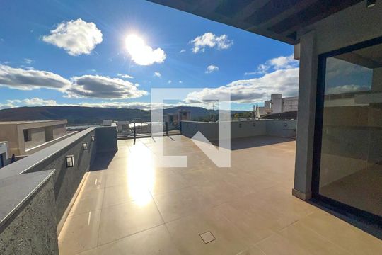 Varanda Sala de casa de condomínio à venda com 4 quartos, 294m² em Alphaville Nova Lima, Nova Lima