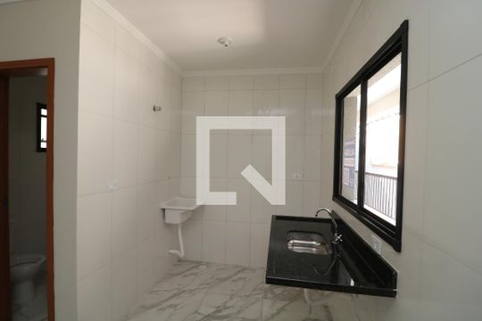 Cozinha de apartamento para alugar com 1 quarto, 27m² em Vila Formosa, São Paulo