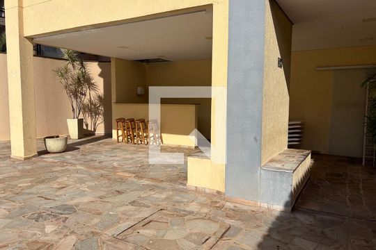 Área festas de apartamento para alugar com 1 quarto, 38m² em J. Santana, Ribeirão Preto