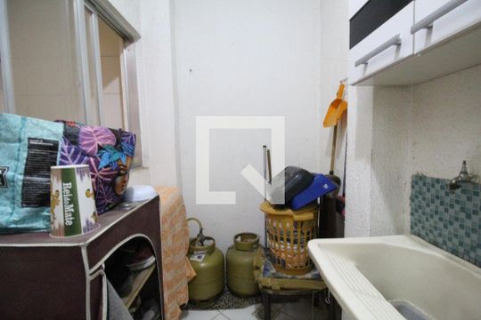 Área de serviço de casa de condomínio à venda com 2 quartos, 51m² em Curicica, Rio de Janeiro