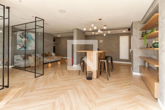 Área Comum de kitnet/studio à venda com 1 quarto, 23m² em Santo Amaro, São Paulo