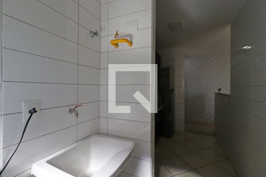 Área de Serviço de apartamento à venda com 2 quartos, 51m² em Utinga, Santo André