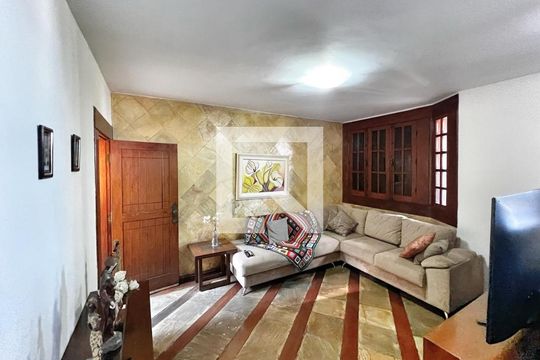 Sala de casa à venda com 4 quartos, 333m² em Havaí, Belo Horizonte
