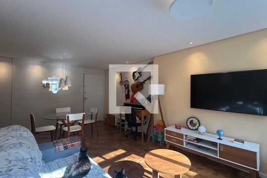 Sala  de apartamento à venda com 2 quartos, 80m² em Pinheiros, São Paulo