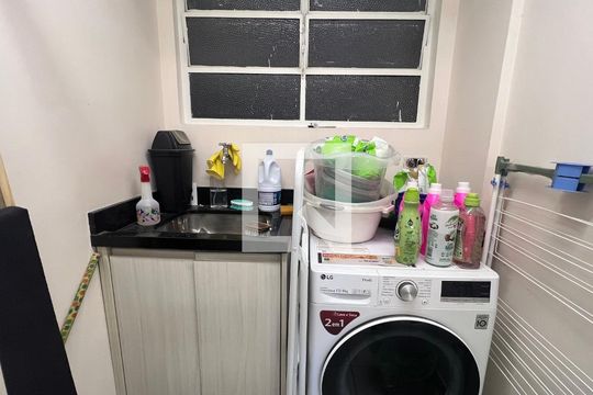 Área de Serviço de apartamento à venda com 2 quartos, 80m² em Pinheiros, São Paulo