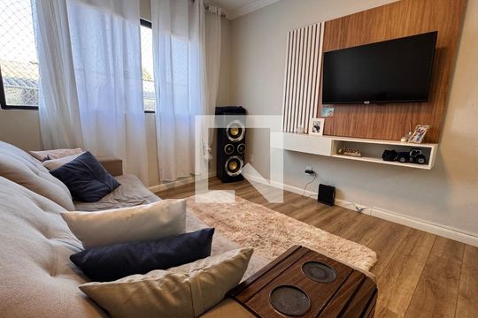 Sala de apartamento à venda com 3 quartos, 94m² em Jardim do Trevo, Campinas