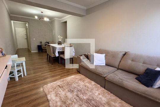 Sala de apartamento à venda com 3 quartos, 94m² em Jardim do Trevo, Campinas