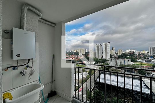 Sacada de apartamento para alugar com 2 quartos, 36m² em Jardim Caravelas, São Paulo