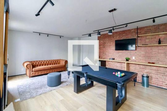 Área comum de apartamento para alugar com 2 quartos, 36m² em Jardim Caravelas, São Paulo
