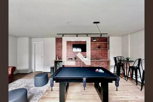 Área comum de apartamento para alugar com 2 quartos, 36m² em Jardim Caravelas, São Paulo