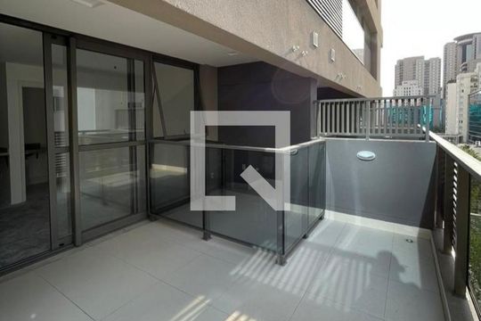 varanda de apartamento à venda com 1 quarto, 38m² em Itaim Bibi, São Paulo