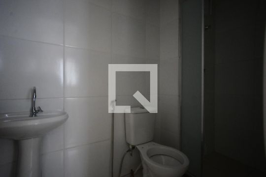 Banheiro da Suíte  de apartamento à venda com 1 quarto, 27m² em Mooca, São Paulo