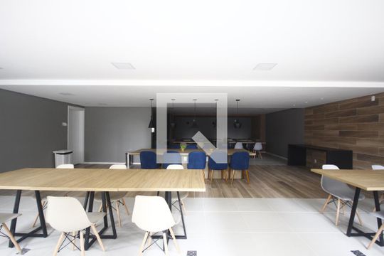 Área comum - Salão de festas de apartamento à venda com 1 quarto, 27m² em Mooca, São Paulo