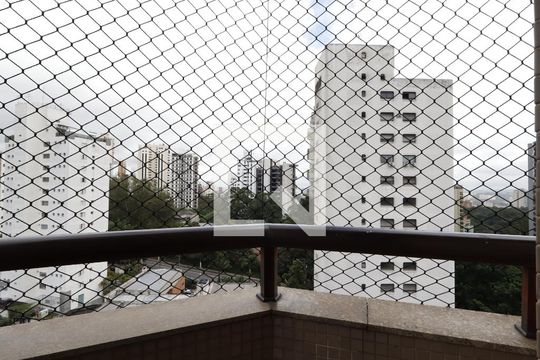 Varanda da suíte de apartamento à venda com 4 quartos, 230m² em Morumbi, São Paulo