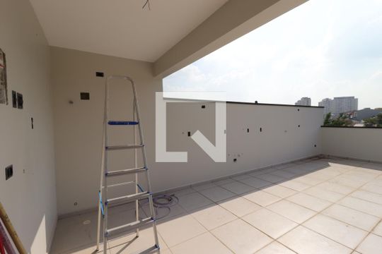 Cobertura - Área de Serviço de apartamento à venda com 2 quartos, 105m² em Parque Sao Vicente, Santo André