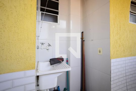 Área de Serviço de kitnet/studio para alugar com 1 quarto, 26m² em Bosque da Saúde, São Paulo
