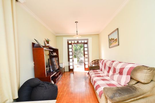 Sala de Estar de casa à venda com 4 quartos, 255m² em São Lucas, Belo Horizonte