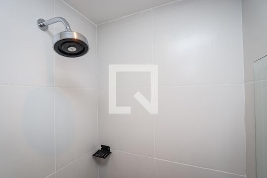 Banheiro de kitnet/studio para alugar com 1 quarto, 20m² em Jardim Paulista, São Paulo