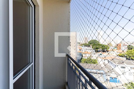 Varanda da Sala de apartamento para alugar com 2 quartos, 49m² em Jardim Previdencia, São Paulo