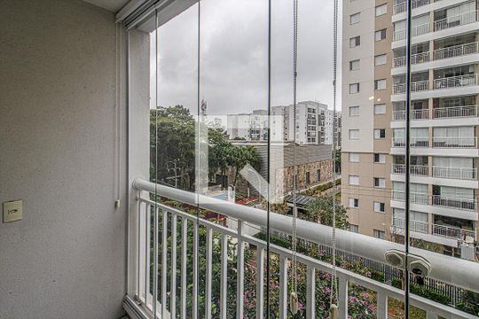 Varanda da Sala de apartamento para alugar com 3 quartos, 65m² em Vila Vera, São Paulo