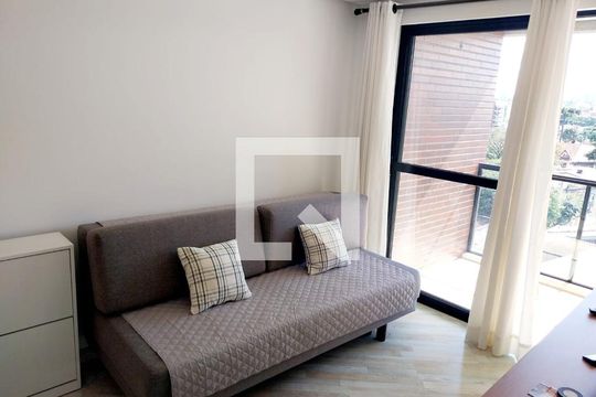 Sala de apartamento para alugar com 1 quarto, 40m² em Portão, Curitiba
