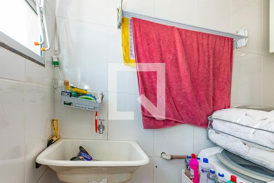 Área de Serviço de apartamento à venda com 3 quartos, 75m² em Jardim America, Belo Horizonte