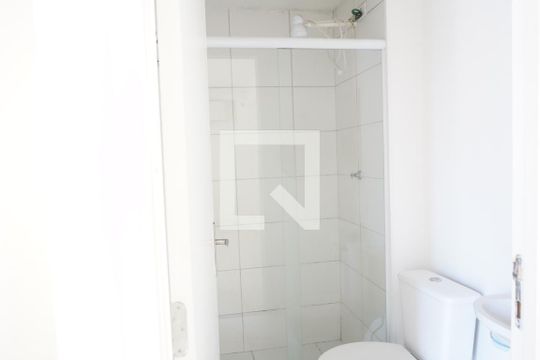 Banheiro de kitnet/studio à venda com 1 quarto, 28m² em Brás, São Paulo