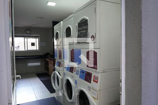 Área comum - Lavanderia de kitnet/studio à venda com 1 quarto, 28m² em Brás, São Paulo