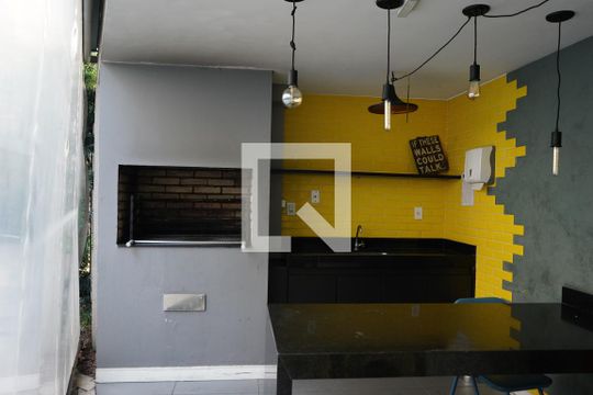 Área comum - Churrasqueira de kitnet/studio à venda com 1 quarto, 28m² em Brás, São Paulo