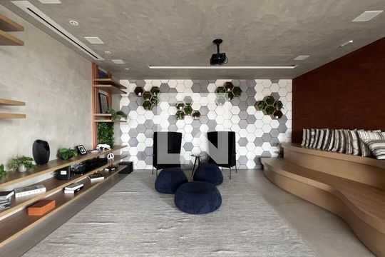 Área comum - Salão de Festas de apartamento à venda com 1 quarto, 50m² em Pinheiros, São Paulo