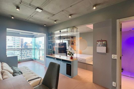 Apartamento à venda com 1 quarto, 50m² em Pinheiros, São Paulo