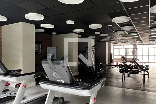 Área comum - Academia de apartamento à venda com 1 quarto, 50m² em Pinheiros, São Paulo