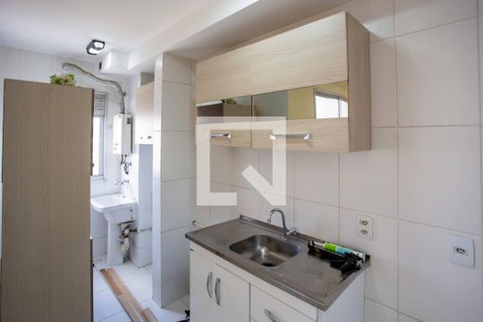 Cozinha de apartamento à venda com 2 quartos, 53m² em Centro, Diadema
